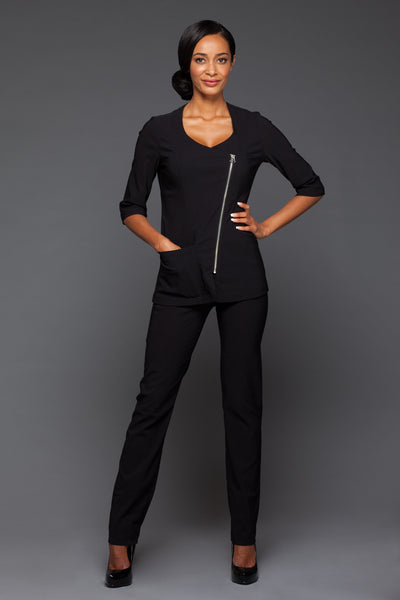 Ysabel Asymmetrical zip Jacket